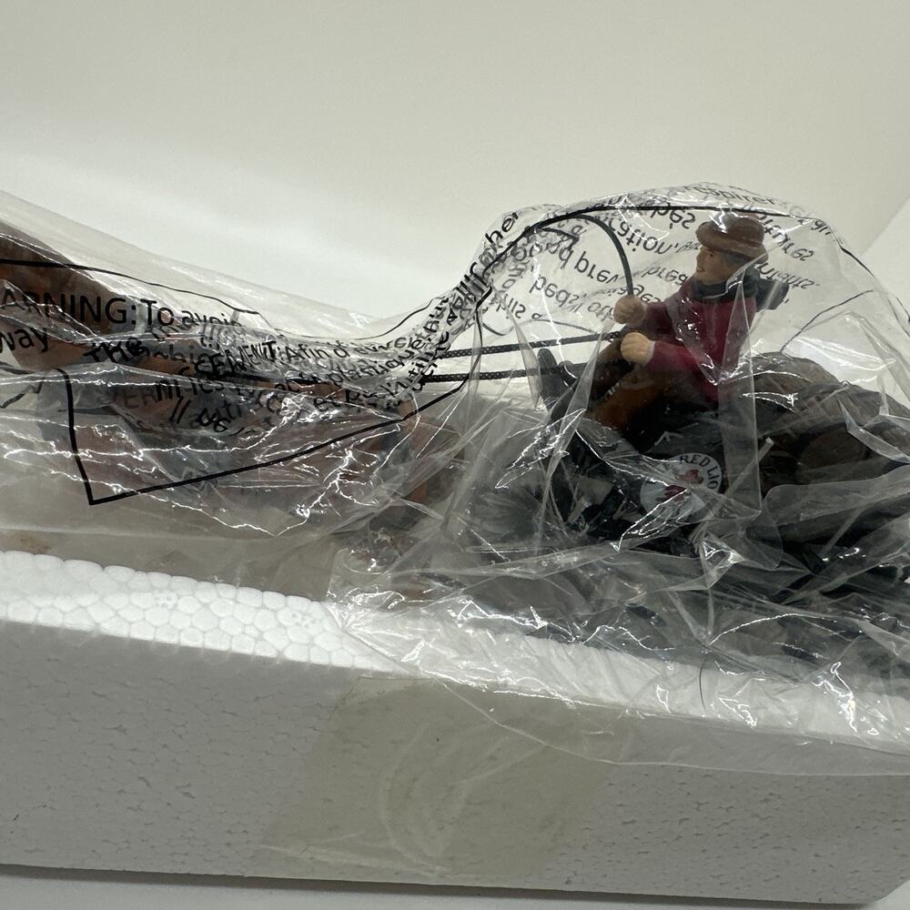 Department 56 Dickens Village Red Lion Pub Beer Wagon Accessory Figure NEW - Picture 6 of 6